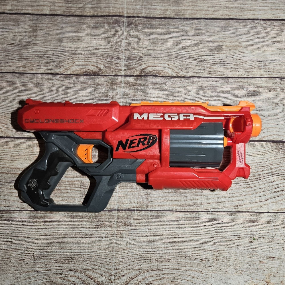 Nerf elite cyclone shock mega blaster toy gun